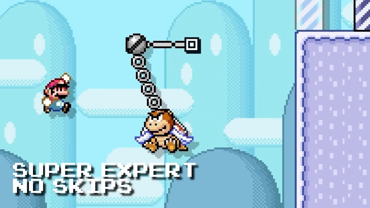 Суперэксперт без пропусков: бум-бум-мах к победе, если только... (Mario Maker 2)