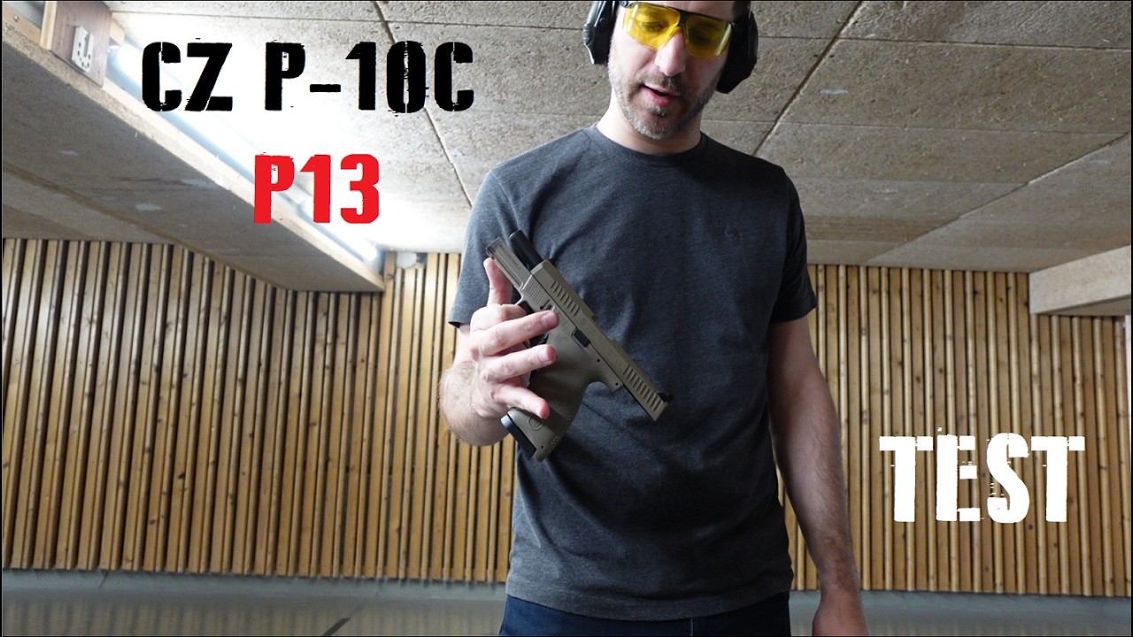 Die neue P13 Pistole der Bundeswehr! CZ P-10C (9x19mm) // Schusstest & erste Eindr&uuml;cke