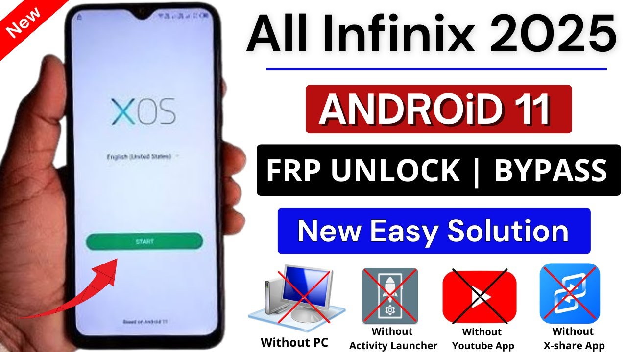 All Infinix Android 11 FRP Bypass 2025 | X688B/X657B/X6611B | Google Account Bypass Without PC