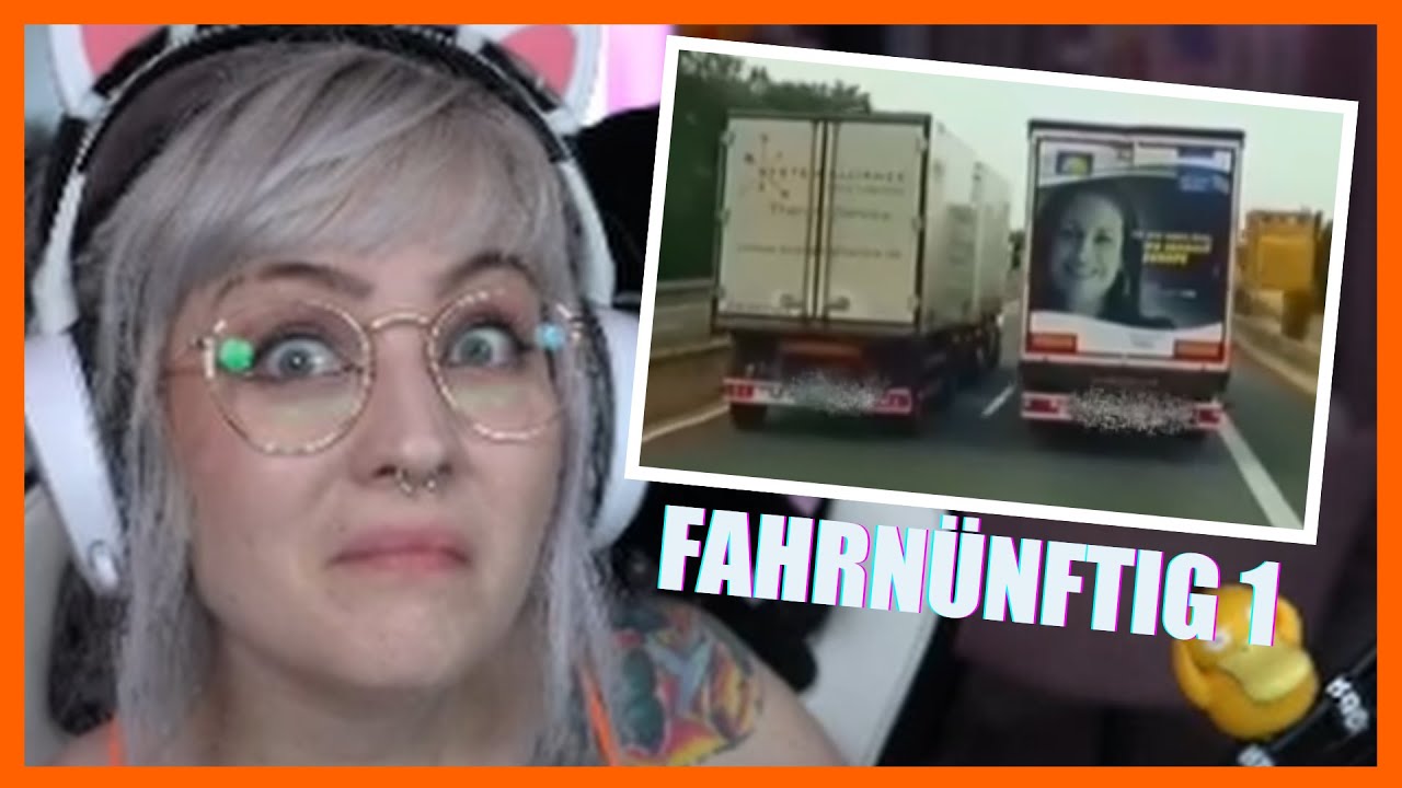 LostKittn REAGIERT auf  Fahrnünftig - Eure Videos #1 😲