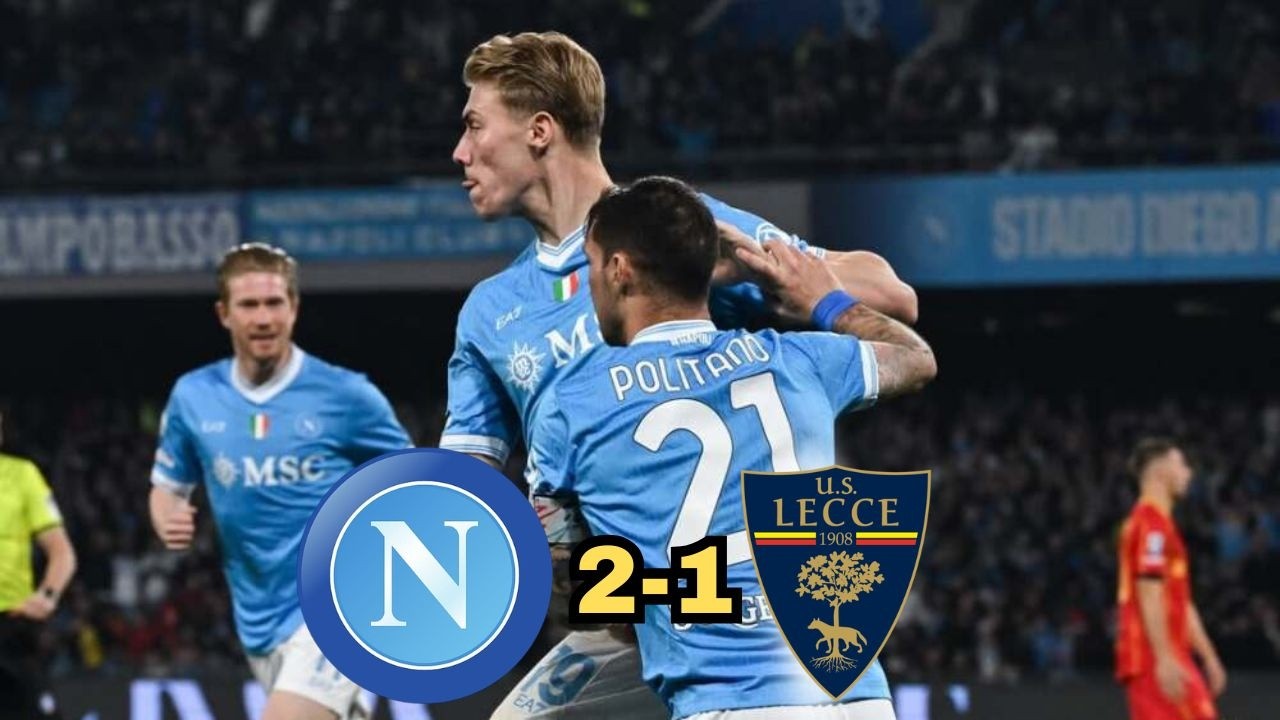 🚨IL NAPOLI VINCE CON UNA GRANDE RIMONTA SUL LECCE! IL NAPOLI LOTTA PER LO SCUDETTO? NAPOLI 2-1 LECCE