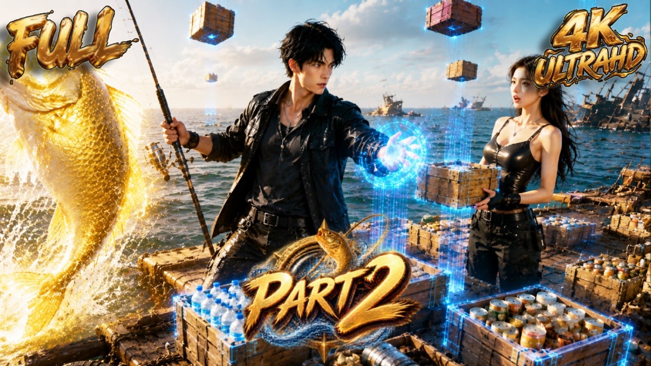 【PART2】Global Tsunami Sinks the Land&mdash;Poor Man Awakens a Divine Fishing System and Catches Anything!