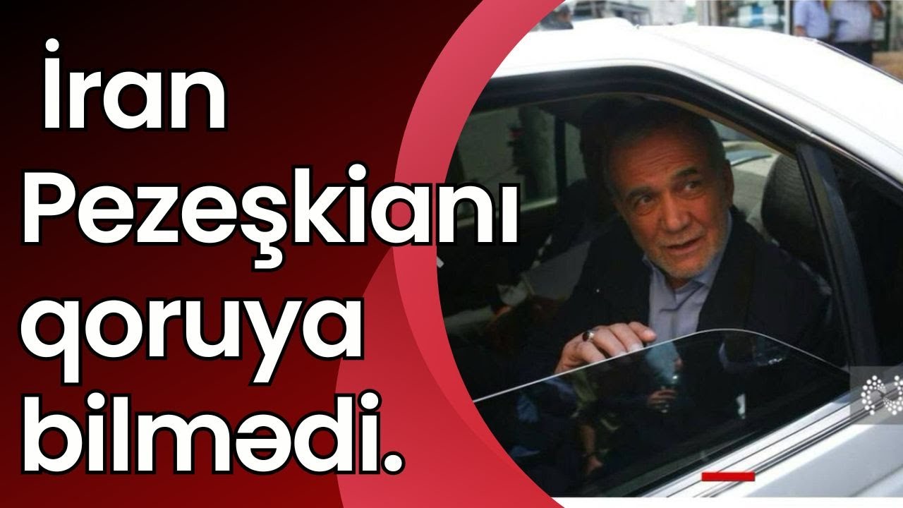 ŞOK! İran Pezeşkianı qoruya bilmədi. Başına görün nə iş gəldi? Nazir Əhmədli CANLIDA- LAF TV