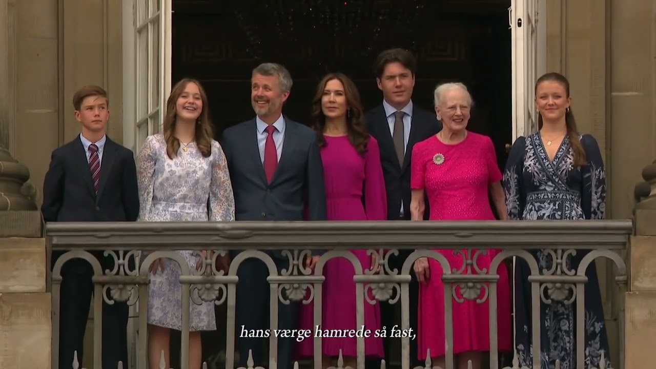 Kongens Fødselsdag 2024: “Kong Christian stod ved højen mast”