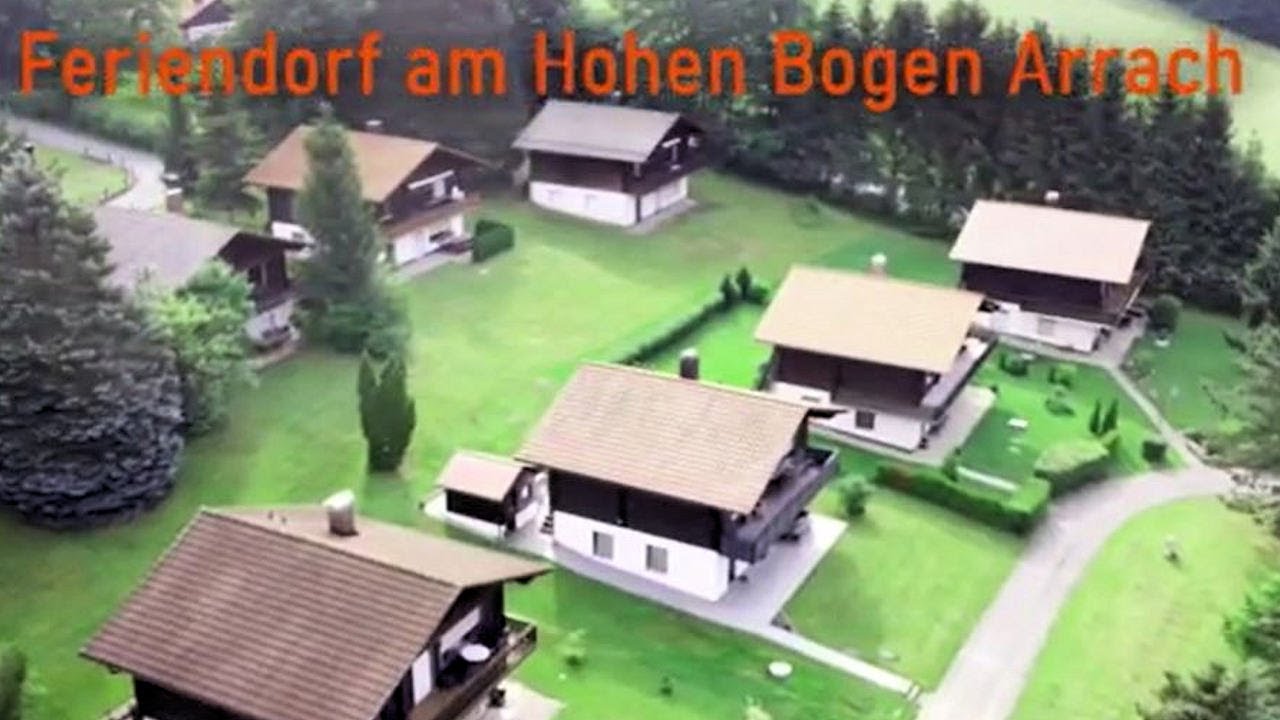 Feriendorf am Hohen Bogen von oben