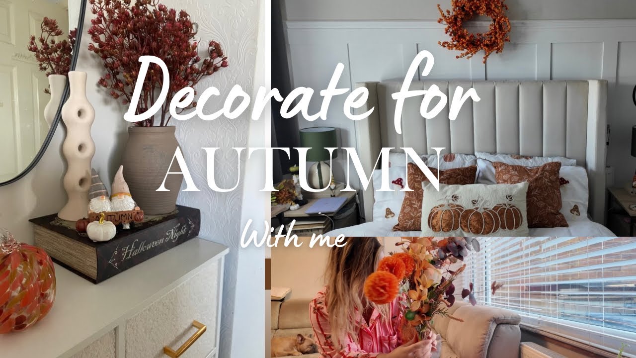 Decorate for autumn with me 🎃🍁🍂 #decorateforautumn #autumndecor #falldecor 