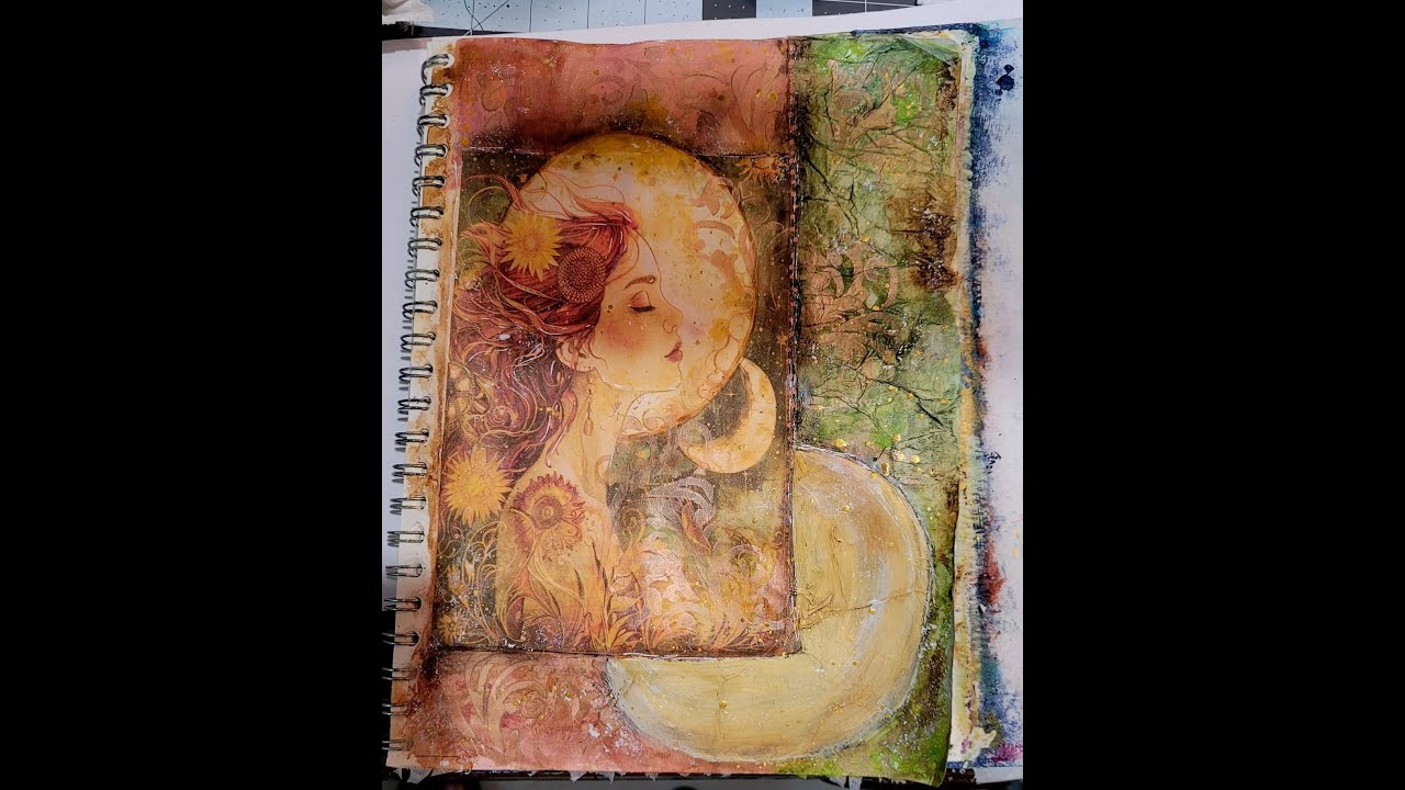 NO Voice painting x2 speed #watchmepaint #mixedmedia #artideas #artist #funart #artwork #viralvideo