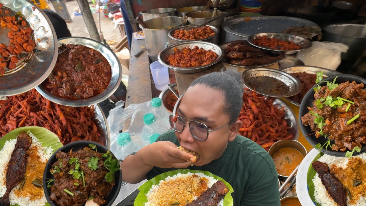 HAMPIR MASUK RUMAH SAKIT GEGARA SANGKING PEDASNYA MASAKAN CHENNAI INDIA‼️GAKUAT PEDESNYA BAH‼️