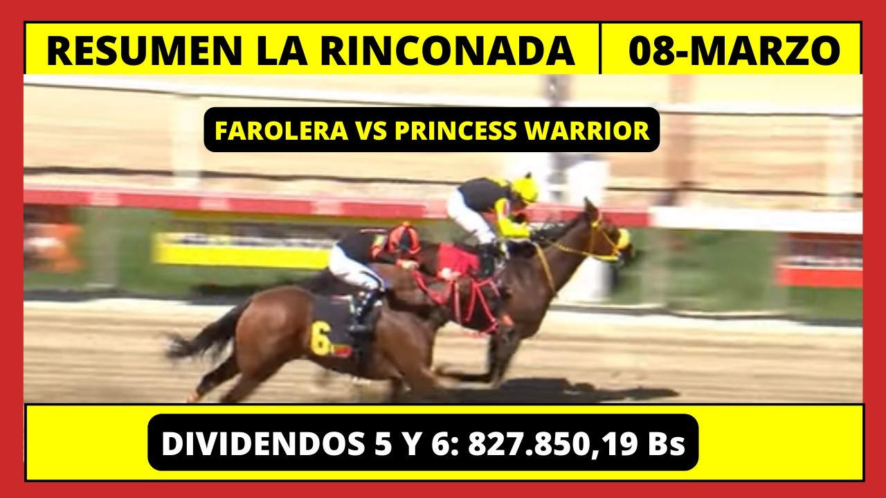 RESUMEN COMPLETO👉LA RINCONADA INH HOY DOMINGO 08 DE MARZO DE 2026