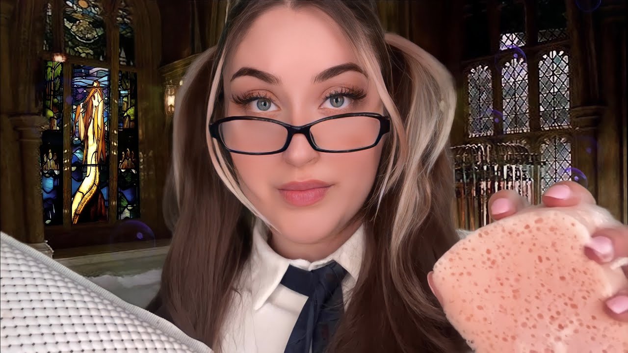 ASMR deutsch Harry Potter Roleplay🪄 Maulende Myrte wäscht dich Personal Attention Roleplay Hogwarts