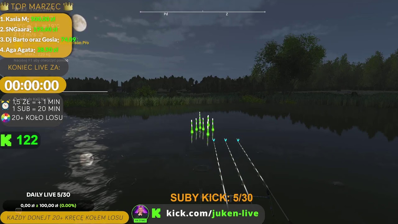 🔴 Wieczorne rybki z Widzami. Fishing planet