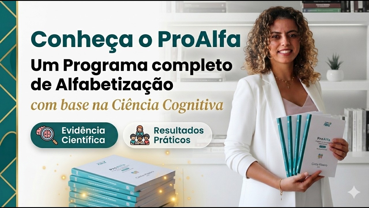 Apresentacao Proalfa Programa de Alfabetização Cognitiva