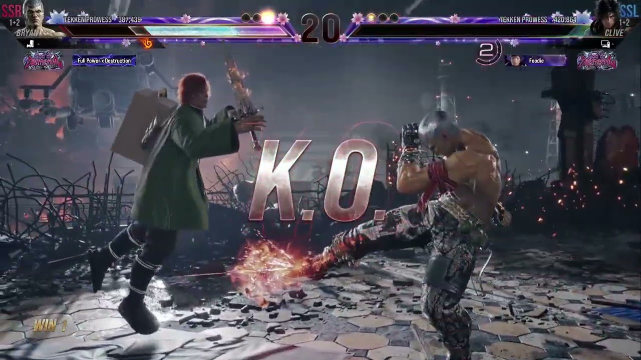 Tekken 8  Modded Battle Bryan vs Clive  Only good Mods!