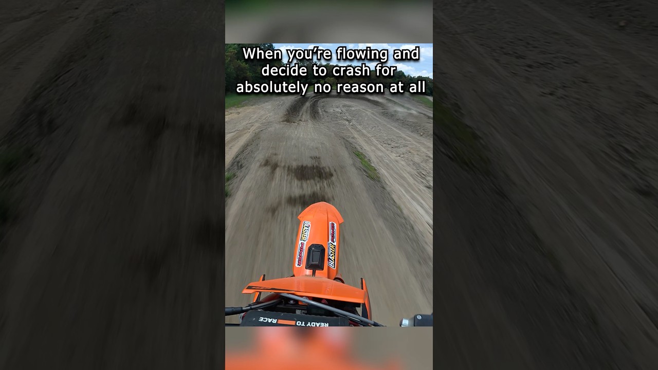 Gotta pay the toll to rock and roll #motocross #crash #fail