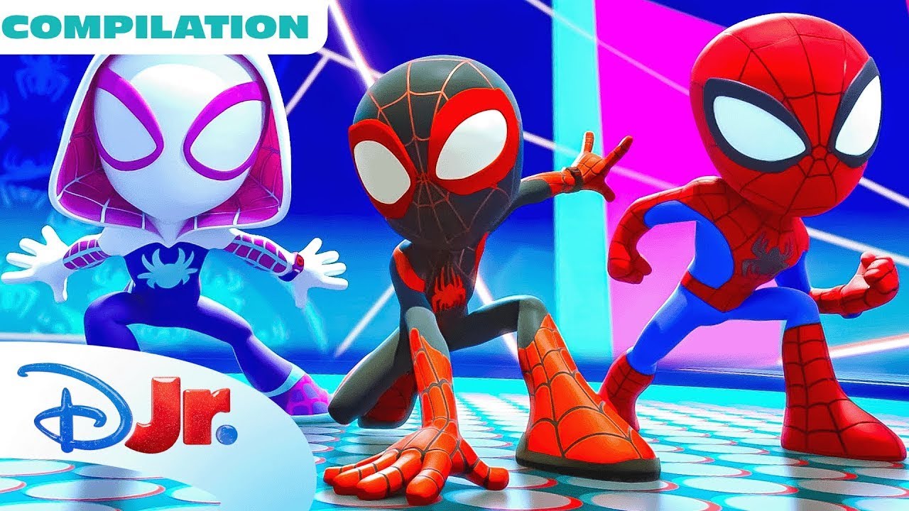 Marvel's Spidey and his Amazing Friends Season 1 Full Episodes Compilation 🕸️ | 2 Hours | @disneyjr​