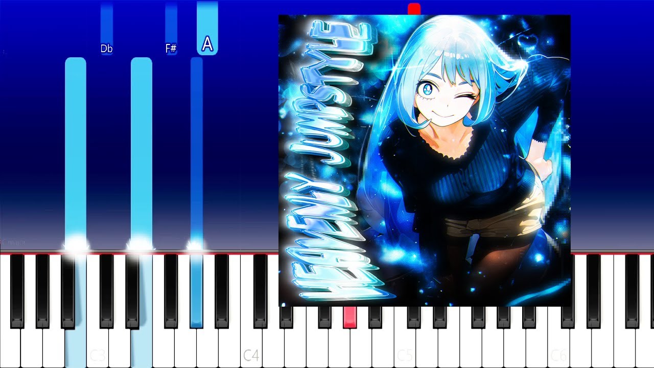 HEAVENLY JUMPSTYLE - Innxcence, Sxilwix, and TWXNY (Piano Tutorial)