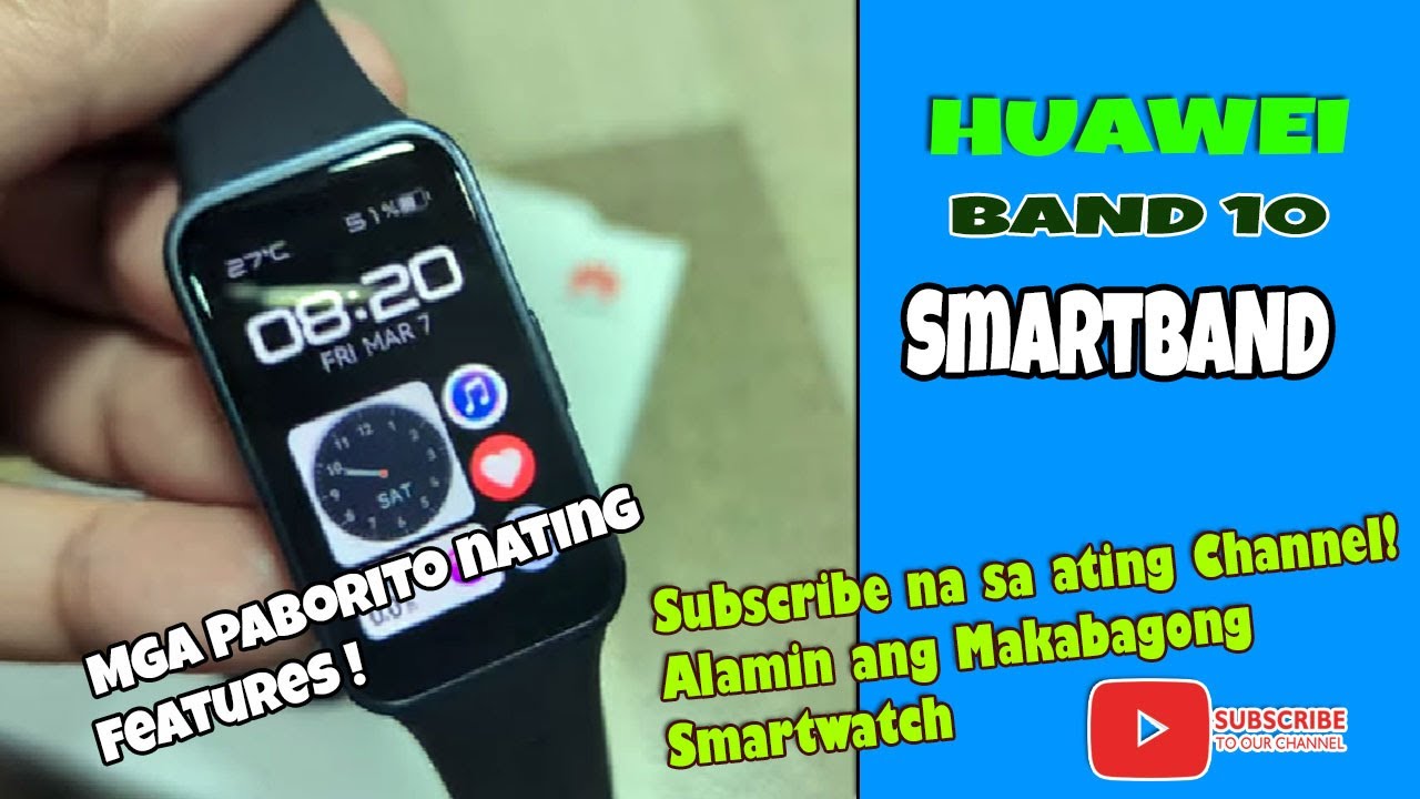 HUAWEI Band 10 - Mga Paborito nating Features
