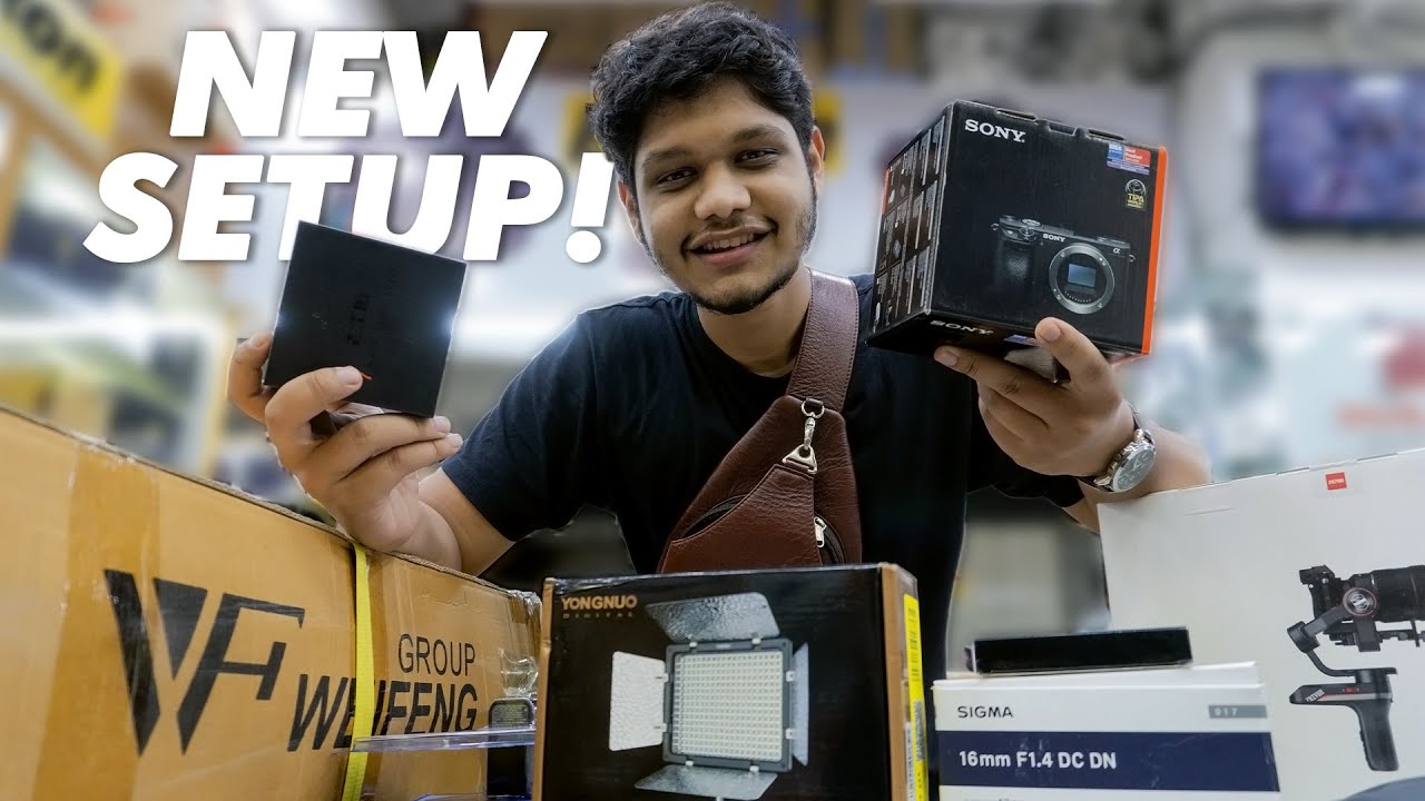 NEW SONY CAMERA SETUP! | Everything will CHANGE!