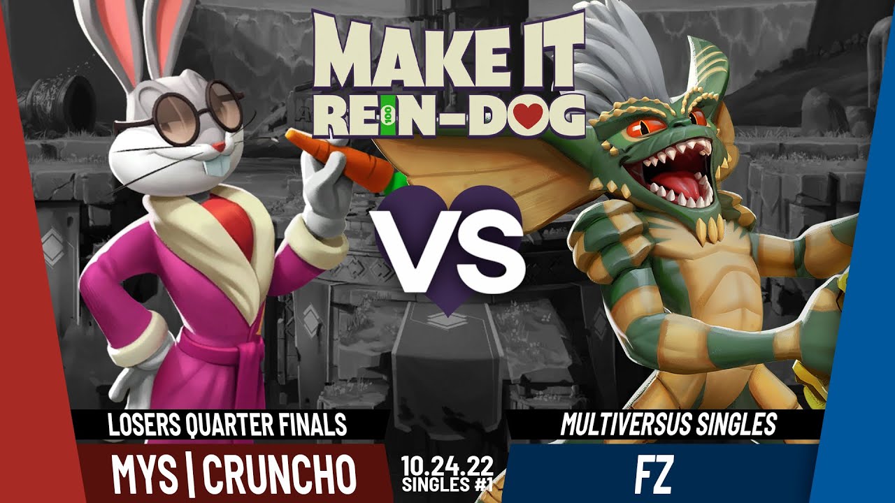 Make it Rein-Dog #2 - Fz HouseArrest (Stripe) Vs. CrunchoZack (Bugs Bunny) Multiversus LQ Finals