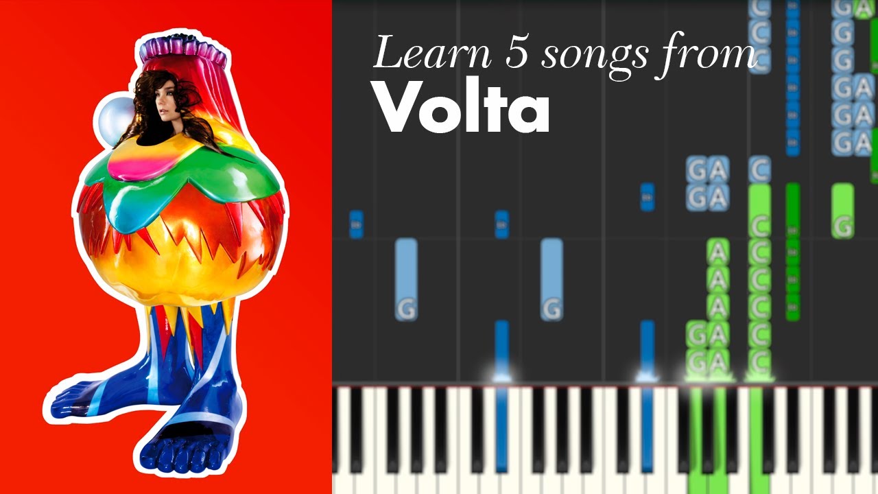 How to Play: Volta - Björk [from 34 scores] (Flame, My Juvenile, Pneumonia Vertebrae, Independence )