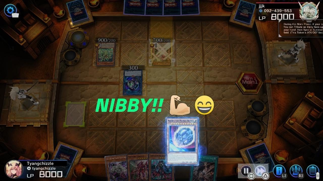 Yu-Gi-Oh! Master Duel - hit Snake-Eyes opponent w/ the Nibiru