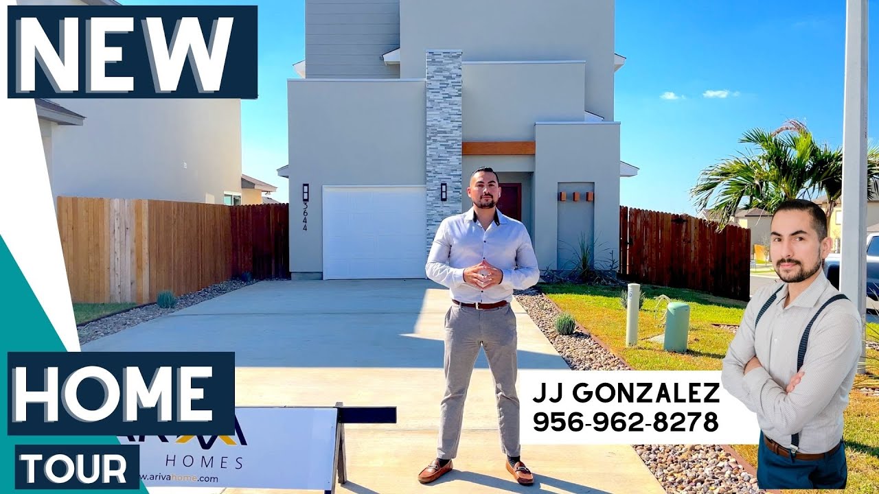 PARADE OF HOME - NEW HOME FOR SALE IN LAREDO - 3644 Joaquin ponce - ARIVA HOMES