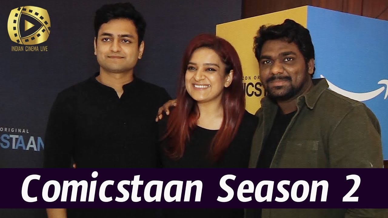 Zakir Khan Kaneez Surka and Kenny Sebastian talk about Comicstaan Season 2  | IndianCinemaLive