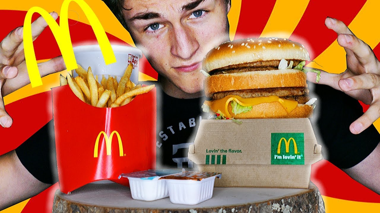 BEST MCDONALDS MUKBANG New DOUBLE BIG MAC MEAL (How I became an ASMRtist)