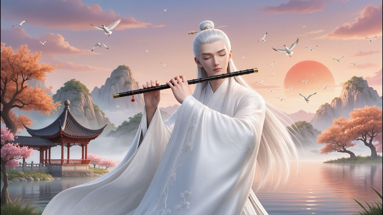 Whisper of Bamboo Dawn🌿 Chinese Zen Music & Guzheng | Soothing Ambient Music