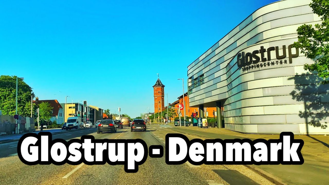 Glostrup - Driving in Denmark - 4k UHD 60fps