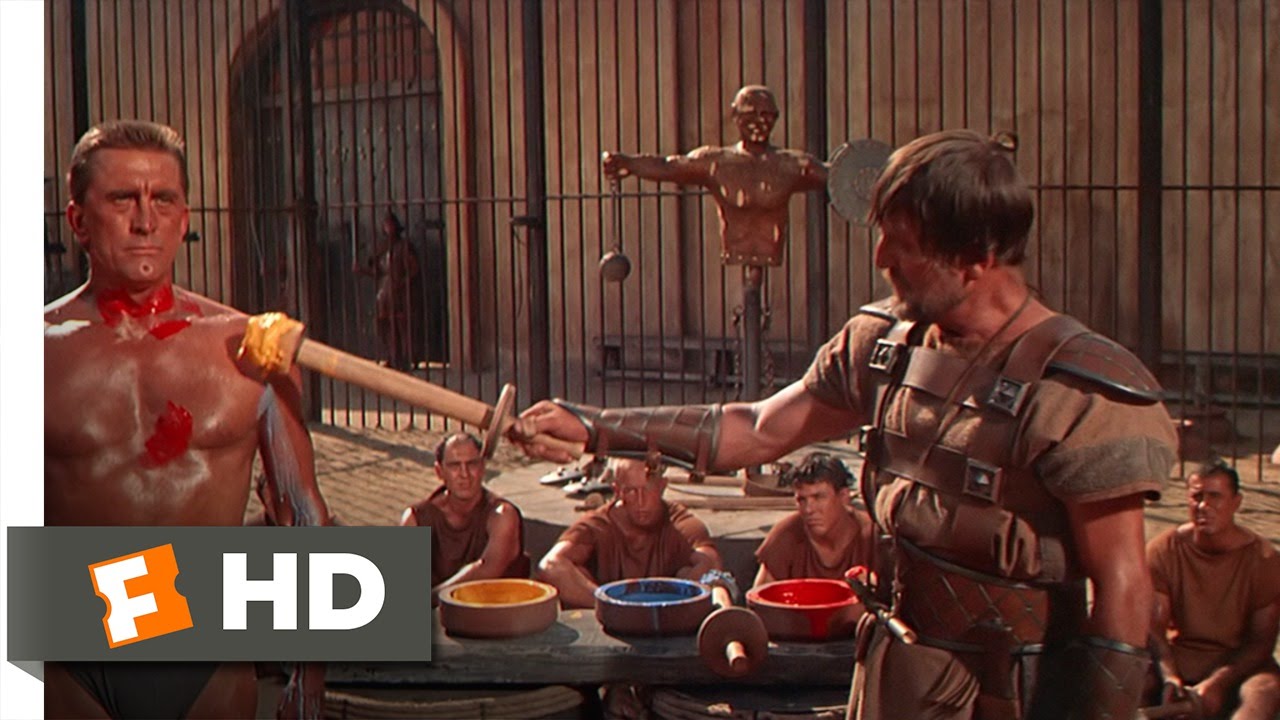 Spartacus (3/10) Movie CLIP - Gladiator Training (1960) HD