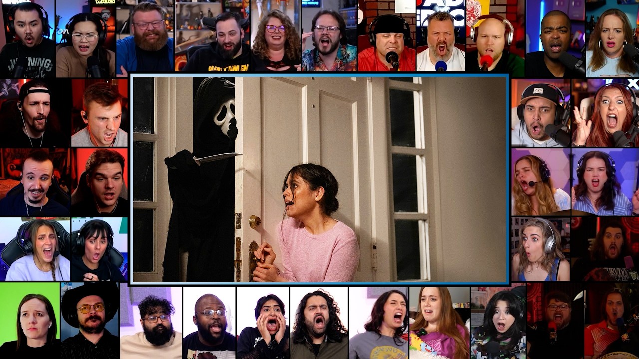 Ghostface Attacks Scene | Scream (2022) Reaction Mashup