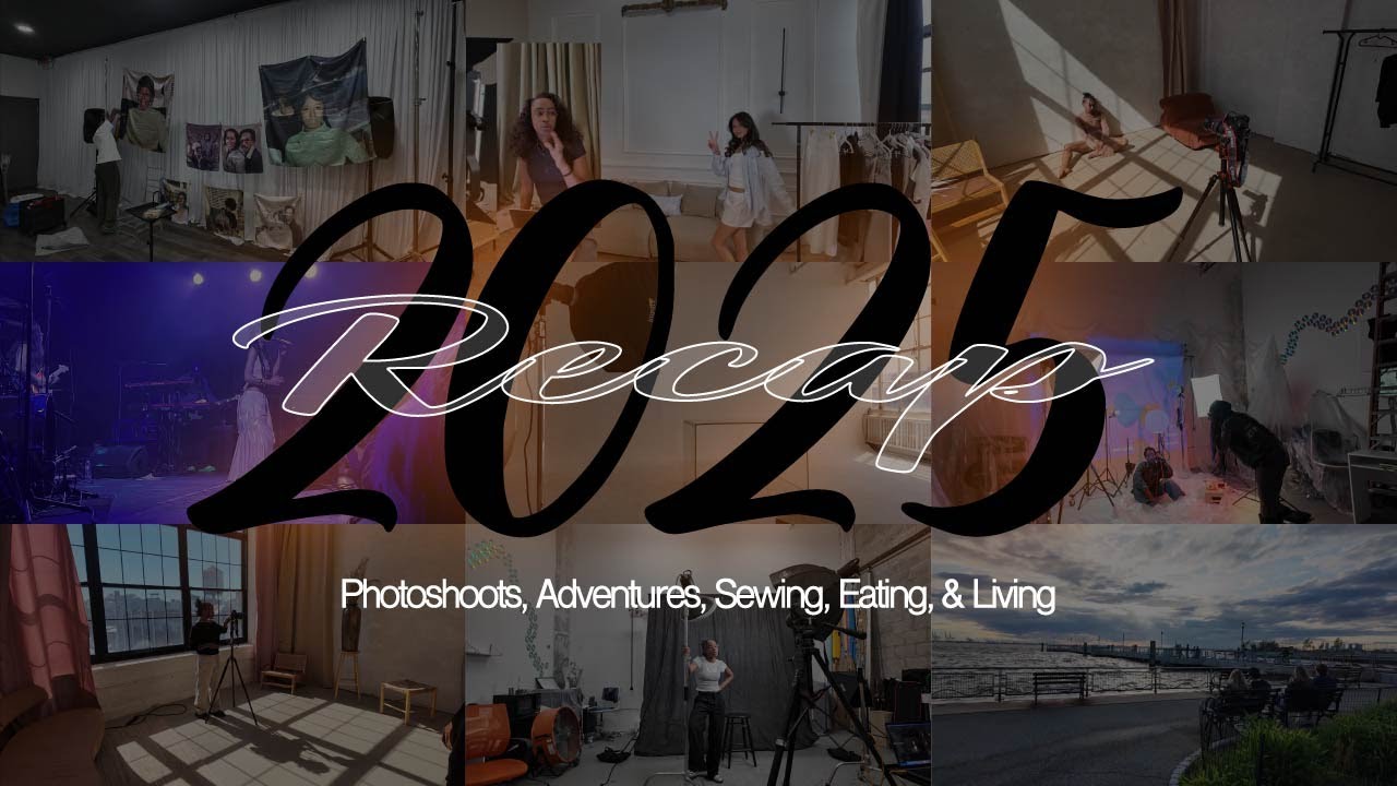 What Happened in 2025? | Photoshoots, Adventures, Sewing, Eating, & Living