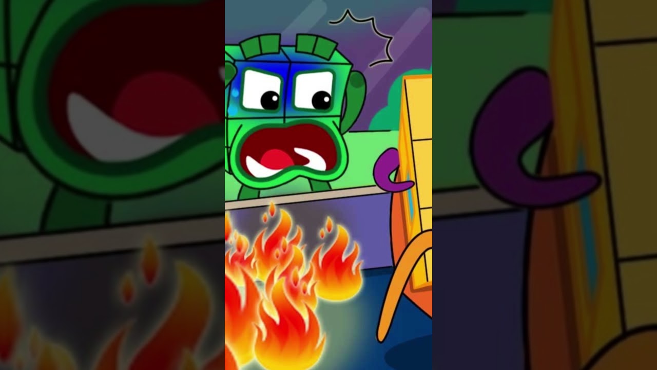 Wake Up Numberblocks 27 Cubes! OMG, NB 27's House is on Fire #makingnumberblocks #trending