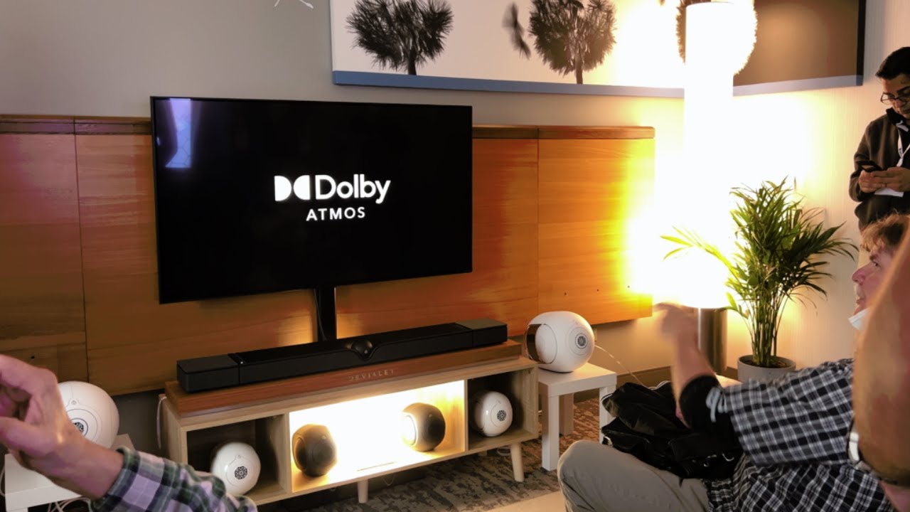 Devialet Dione 5.1.2 Демо-версия звуковой панели Dolby Atmos Axpona 2022