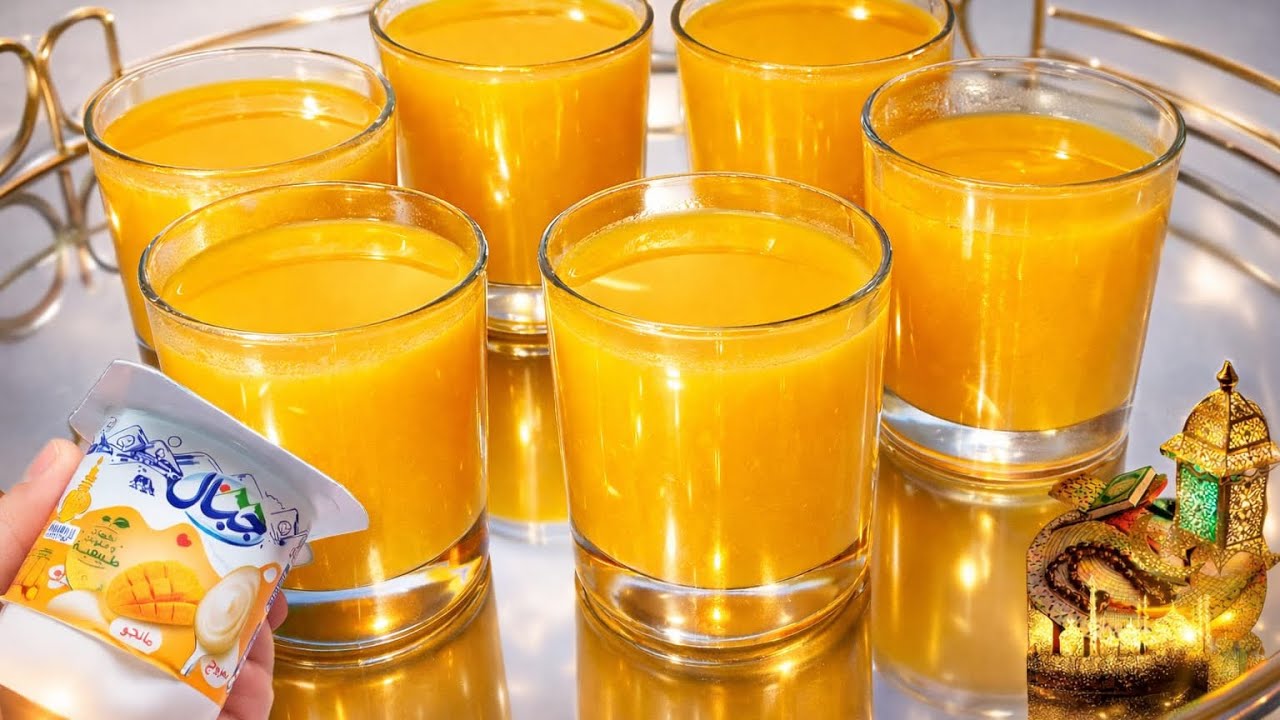📍جربتوه ولا مزال العصير اللي حقق أكثر من 70مليون مشاهدة😱اللي شربو يحير فمذاقو فعلاً يهبل يهبل 🤤