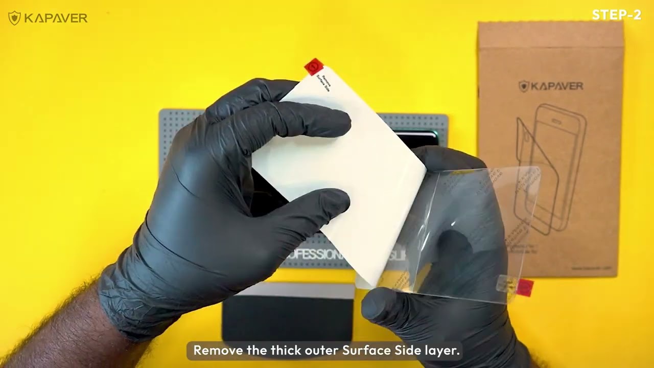 KAPAVER EasyDo Film Screen Protector | How to Apply