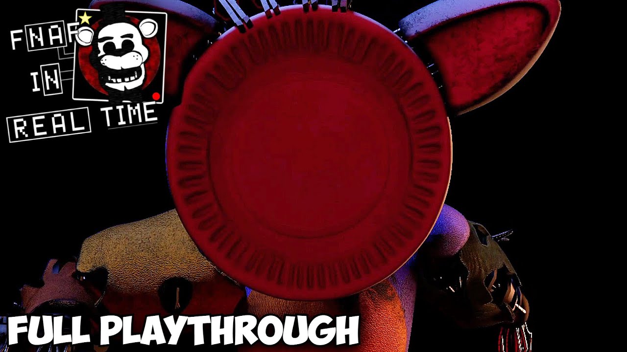 Five Nights at Freddy's: In Real Time - Full Playthrough Nights 1-7 & All Cutscenes! (No Commentary)