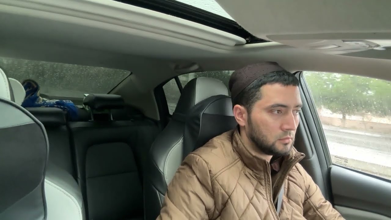 DRIVING IN THE RAIN Car asmr