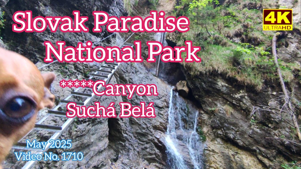 Slovak Paradise National Park ( Slovensk&yacute; Raj ) - Hiking Canyon Such&aacute; Bel&aacute;