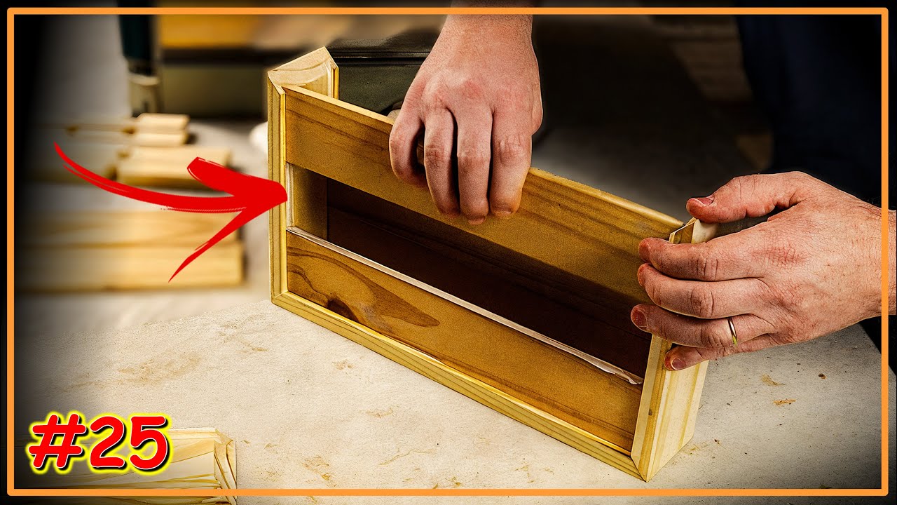EINFACHES HOLZ, UNGLAUBLICHES ERGEBNIS – DAS WIRST DU LIEBEN! (VIDEO #25) #Holzarbeiten