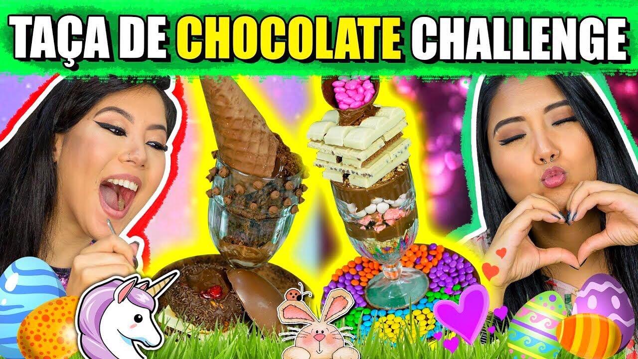 TAÇA DE CHOCOLATE CHALLENGE | Blog das irmãs