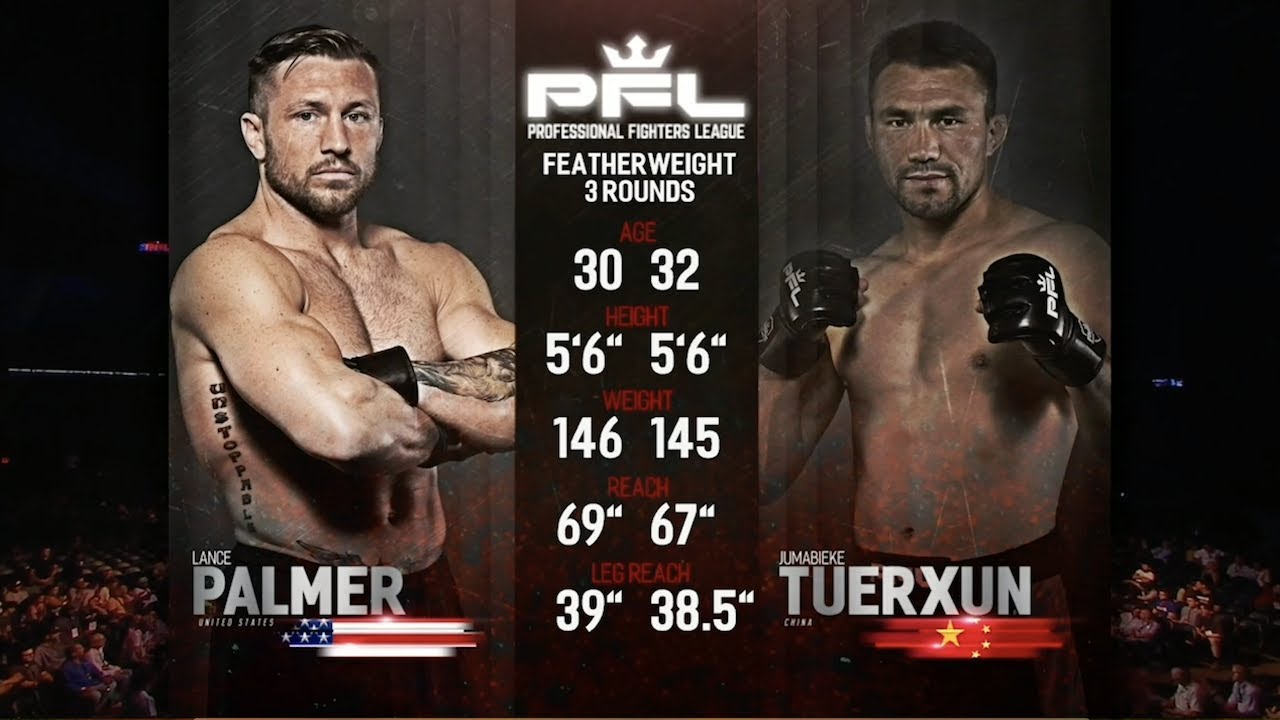 Lance Palmer vs Jumabieke Tuerxun Full Fight | PFL 4 2018