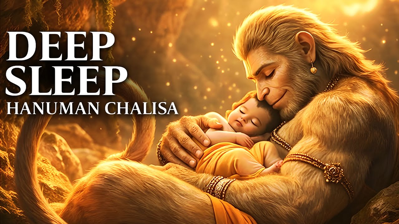 Hanuman Chalisa 21 Times for Deep Sleep & Protection | Divine Peace All Night
