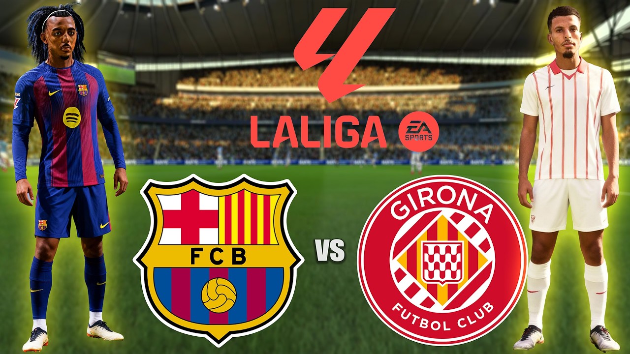 EA FC 26 -  Girona vs Barcelona | LALIGA | [PS5™ 4K 60FPS]