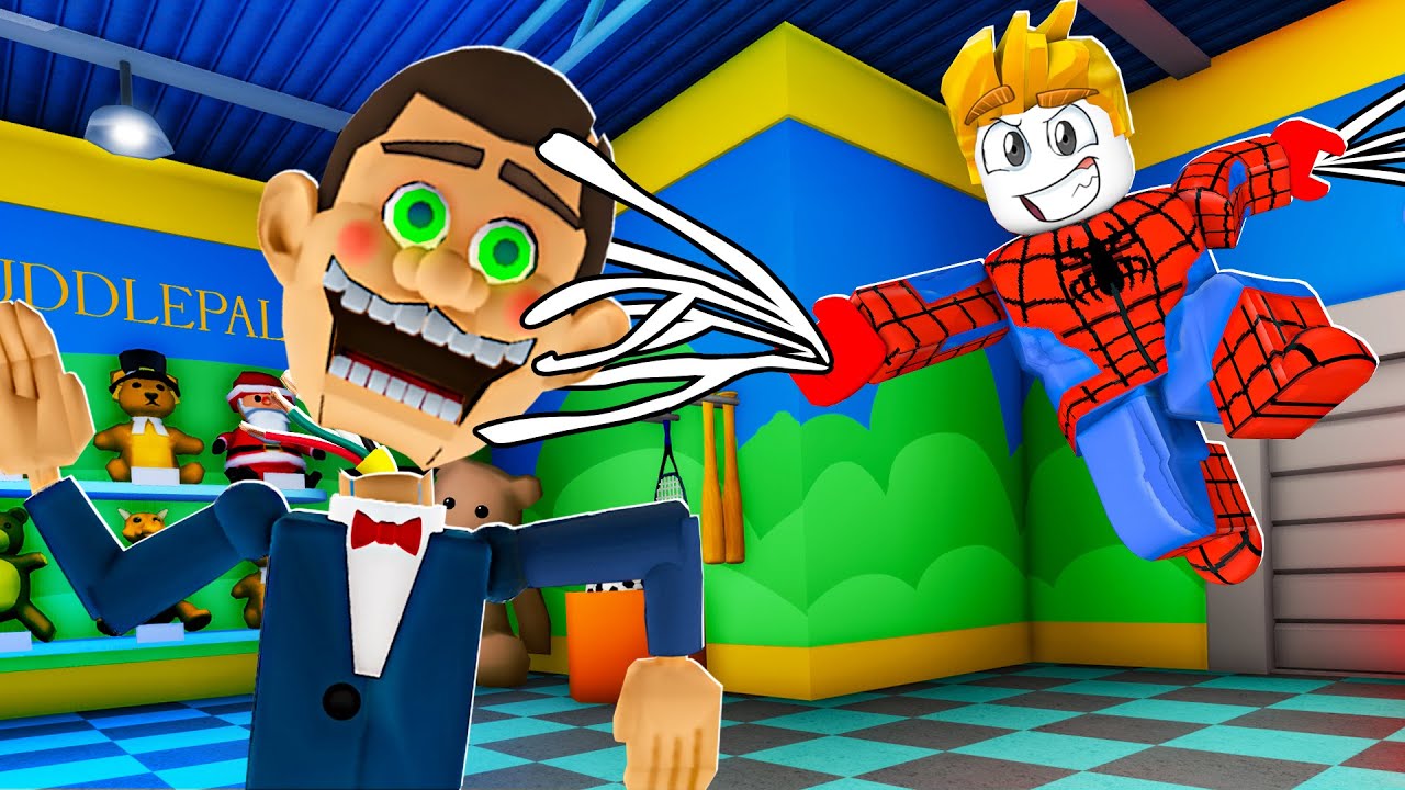 我買了一堆課金道具！逃離滑稽先生的恐怖玩具店！結果！？【Roblox 機械方塊】
