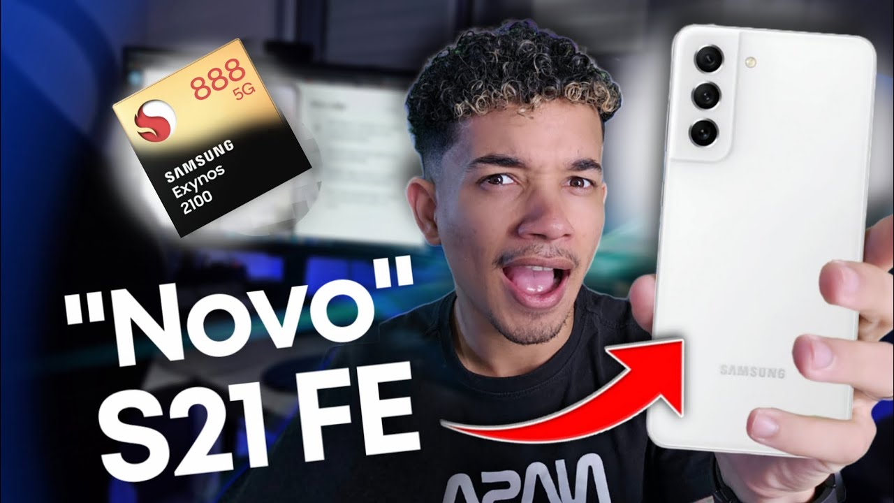 CHEGOU! Novo Galaxy S21 FE 256GB - Unboxing e Impressões