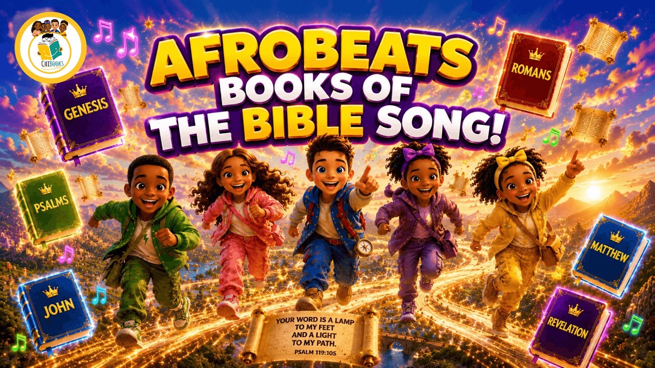 The Books of the Bible Song! | Afrobeats Kids Worship Song | Christian Praise Song | CHIBOOKS
