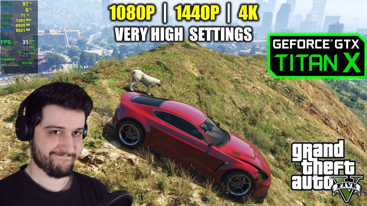 GTX TITAN X | GTA 5 / V &mdash; 1080p, 1440p и 4K