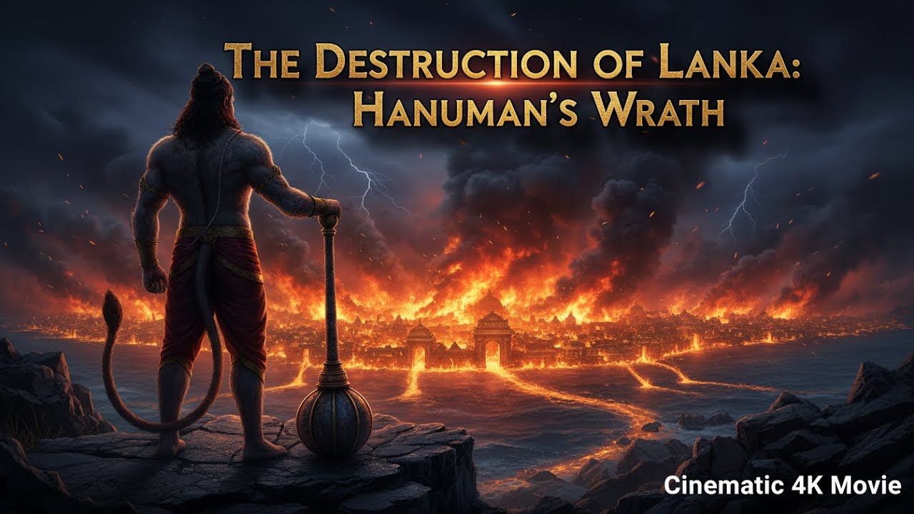 RAMAYANA | The Burning of Lanka: How Hanuman Destroyed an Empire | 4K Cinematic